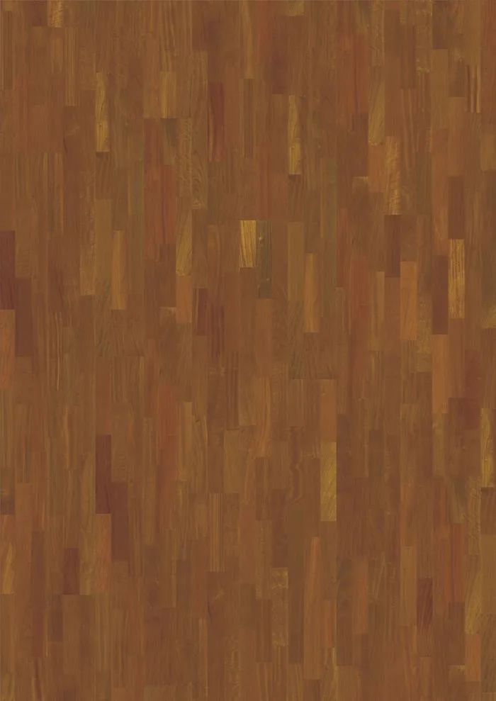 Parchet triplustratificat jatoba, lacuit, 2423x200x15 mm, World La Paz, Kahrs