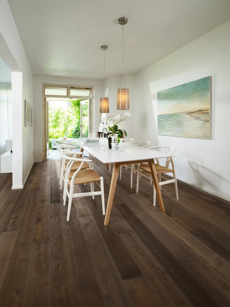 Parchet Karelia OAK STORY 138 COPPER RIPPLE Natur 14x138x2000mm - imagine 2