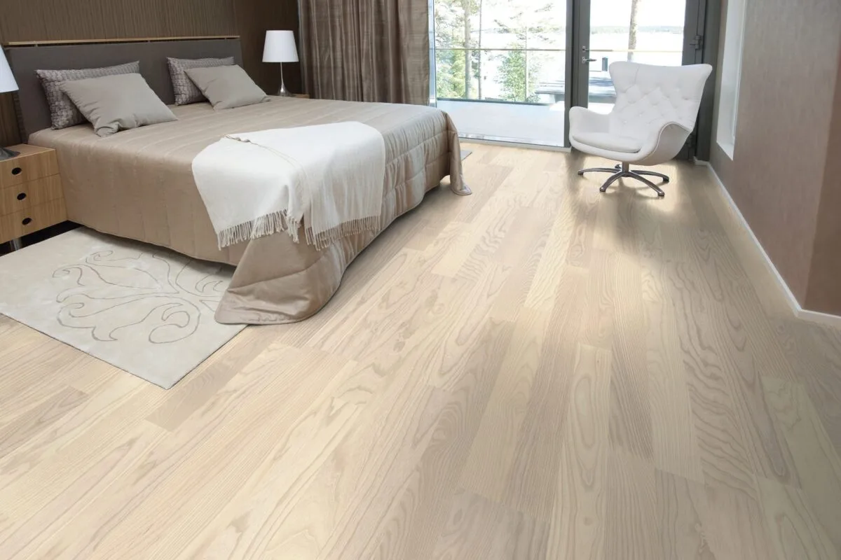 Parchet triplustratificat stejar, Natur Vanilla, 14x138x2000 mm, Karelia