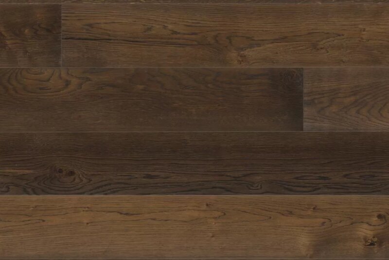 Parchet Karelia OAK STORY 187 SMOKED TRUFFLE NATURE OIL 5G Country 15x187x2266mm - imagine 2