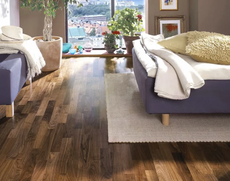 Parchet Karelia RPS WALNUT COUNTRY 3S 5G Country 3 strip 14x188x2266 mm