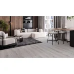 Parchet SPC, stejar alb gri, 6 mm, Barlinek White Oak Next Step, 228.6x6x1523 mm