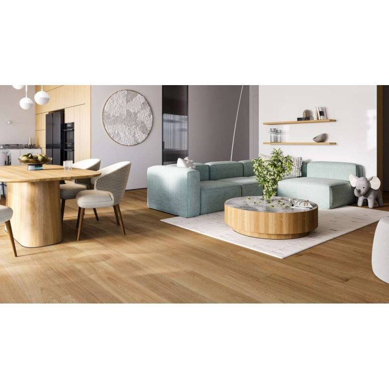 Parchet SPC, stejar clasic, 6 mm, Barlinek Antic Oak Next Step, 228.6x6x1523 mm