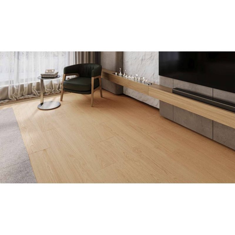 Parchet SPC, stejar crem, 5 mm, Barlinek Cream Oak Next Step, 228.6x5x1523 mm