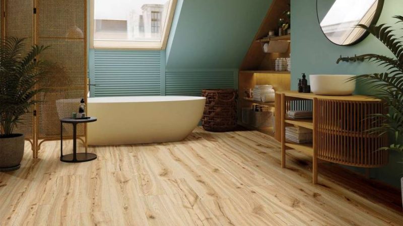 Parchet SPC, stejar natur, 5 mm, Barlinek Desert Oak Next Step, 228.6x5x1523 mm