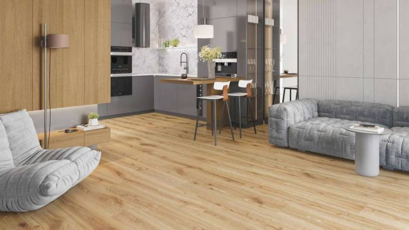 Parchet SPC, stejar natur, 6 mm, Barlinek Desert Oak Next Step, 228.6x6x1523 mm