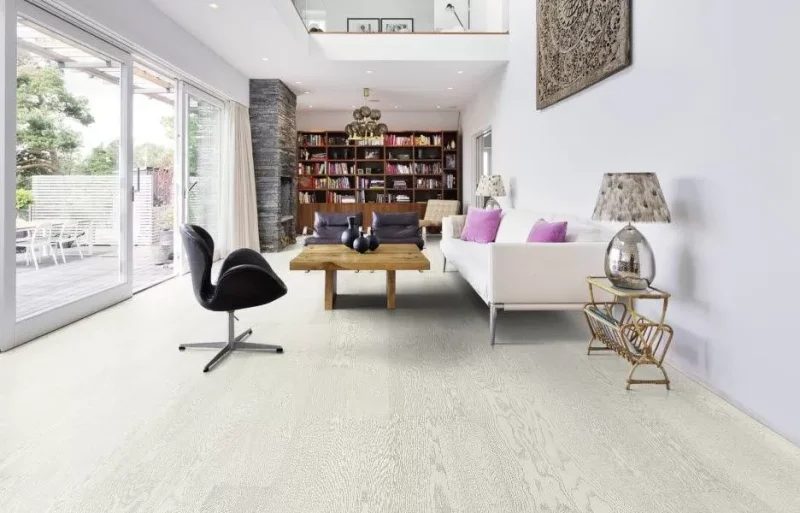 Parchet Stratificat Karelia Oak Full Plank Electric Light Natur 14x188x2000mm 1011061057305311 - imagine 2