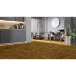 Parchet Stratificat Stejar, Honey Chevron 130, 725x130x14 mm Barlinek