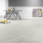 Parchet laminat Alsapan Herringbone clasa trafic AC6 bizotat 4V 5G Click Polar Oak 627 640×143×12 mm