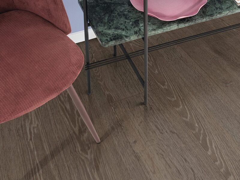 Parchet laminat EGGER Stejar Corton negru EPL050 clasa 32 1292 x 193 mm - imagine 2