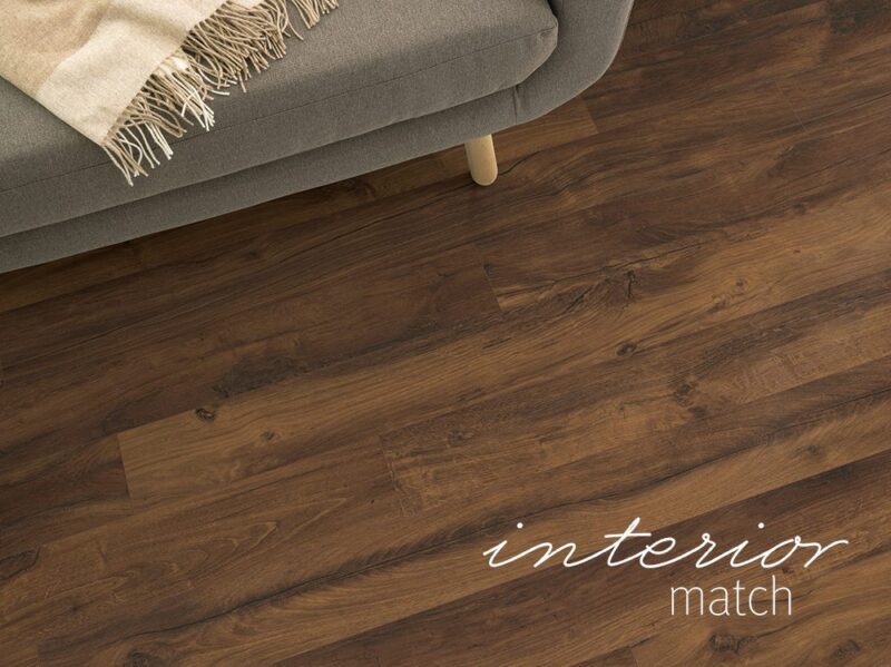 Parchet laminat EGGER Stejar Hunton inchis EPL044 clasa 32 1292 x 135 mm - imagine 2