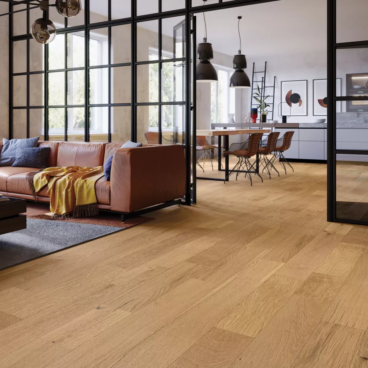 Parchet lemn SPC Barlinek TUGELA lac ultra rezistent periat micro caneluri 4 laturi click 2G 1H1000006 190x400-1200mm