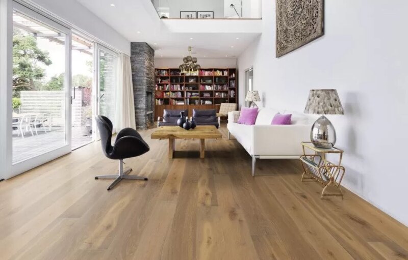 Parchet Karelia OAK STORY 187 SMOKED SANDSTONE NATURE OI Country 15x187x2266mm - imagine 3