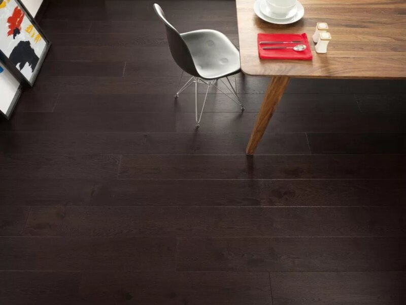 Parchet stratificat Barlinek Affogato Grande stejar lac mat maro 1WG000536 2.2 m x 180 mm x 14 mm