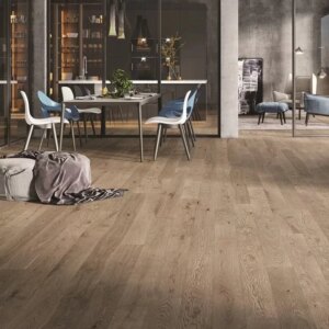 Parchet stratificat Barlinek Bowfell Medio stejar lac mat gri 1WG000788 2.2 m x 155 mm x 14 mm