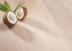 Parchet stratificat Barlinek Coconut Piccolo stejar ox4 uleiat alb 1WG000615 1.1 m x 130 mm x 14 mm