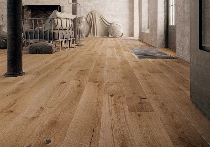 Parchet stratificat Barlinek Excite stejar ox4 uleiat auriu maro 1WG000637 2.2 m x 207 mm x 14 mm