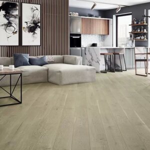 Parchet stratificat Barlinek Nude Grande stejar lac mat afumat maro 1WG000672 2.2 m x 180 mm x 14 mm