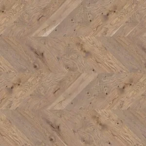 Parchet stejar Serene Chevron, triplu stratificat, gri mat, Barlinek
