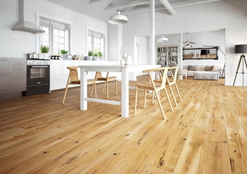 Parchet stratificat Barlinek Calvados Grande Scurt stejar ox4 uleiat natur 1WG000736 1.1 m x 180 mm x 14 mm
