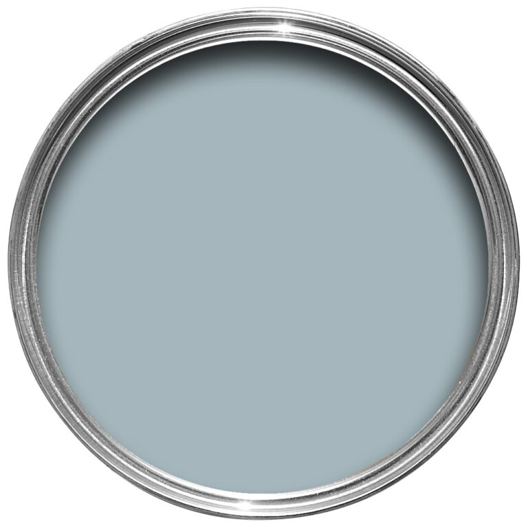 Vopsea albastra mata 7 la suta luciu pentru interior Farrow and Ball Mostra Parma Gray No. 27 100 ml