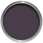 Vopsea violet lucioasa 95 la suta luciu pentru interior exterior Farrow and Ball Full Gloss Pelt No. 254 750 ml