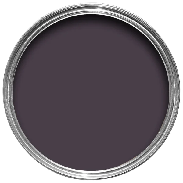 Vopsea violet mata 7 la suta luciu pentru interior Farrow and Ball Mostra Pelt No. 254 100 ml