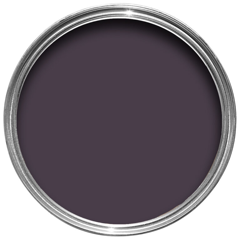 Vopsea violet mata 7 la suta luciu pentru interior Farrow and Ball Mostra Pelt No. 254 100 ml
