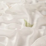 Perdele model ornamental crem verde, poliester, Alegra Gardisette, 280 cm