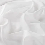 Perdele model uni alb din poliester voal Cora 300 Vol. 2 Gardisette latime material 300 cm