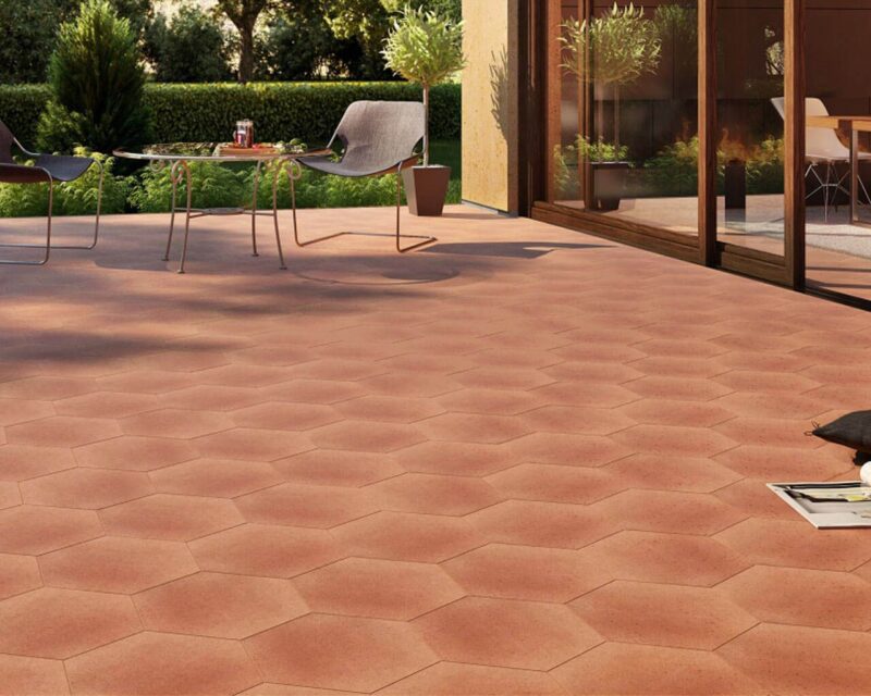 Pervaz Klinker Paradyz Aquarius Beige Romb 14.6x25.2 cm - imagine 5