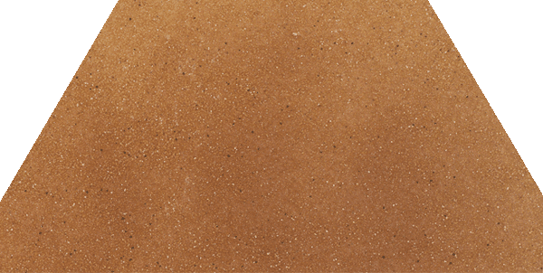 Pervaz Klinker Paradyz Aquarius Brown Trapez 12.6x29.6 cm