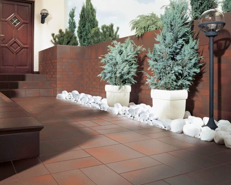 Pervaz Klinker Paradyz Cloud Brown Trapez Duro 12.6x29.6 cm - imagine 3