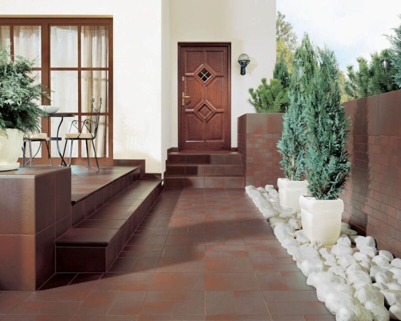 Pervaz Klinker Paradyz Cloud Brown Trapez Duro 12.6x29.6 cm - imagine 4