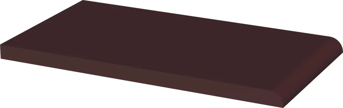 Pervaz Klinker Paradyz Natural Brown 24.5×13.5 cm