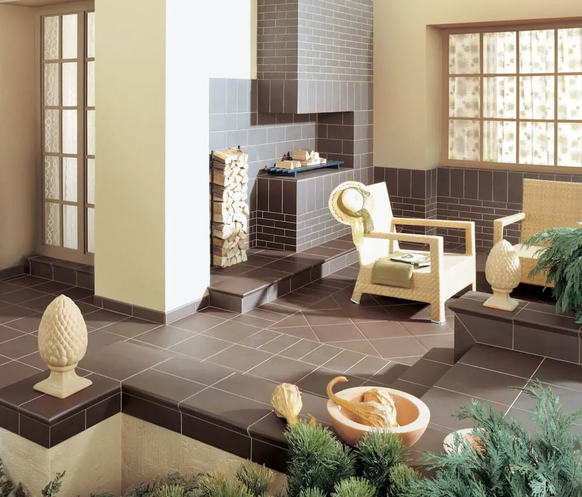 Pervaz Klinker Paradyz Natural Brown 30x14.8 cm