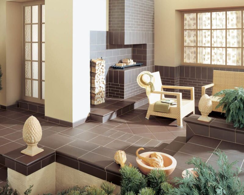 Pervaz Klinker Paradyz Natural Brown Romb 14.6x25.2 cm - imagine 3