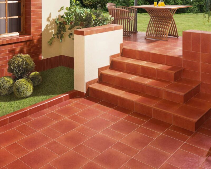 Pervaz Klinker Paradyz Taurus Rosa Trapez 12.6x29.6 cm - imagine 3