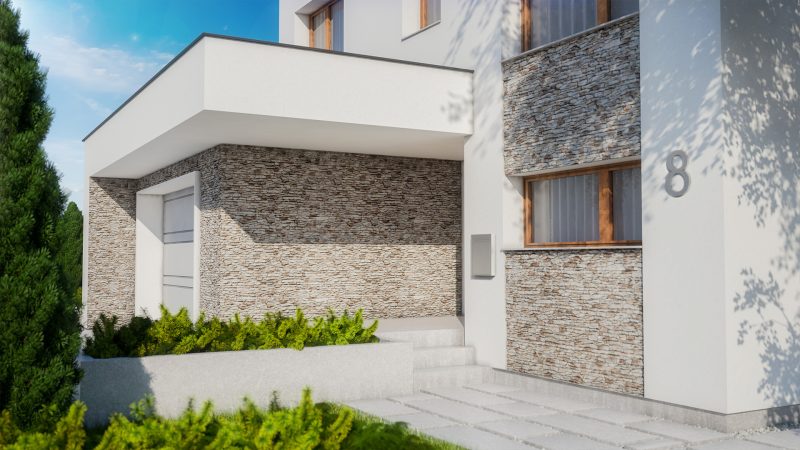 Piatra decorativa din beton tip coltar Stegu California 01 0.43 mp cutie - imagine 3