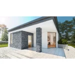 Piatra decorativa din beton tip placa Stegu California 2 0.5 mp cutie