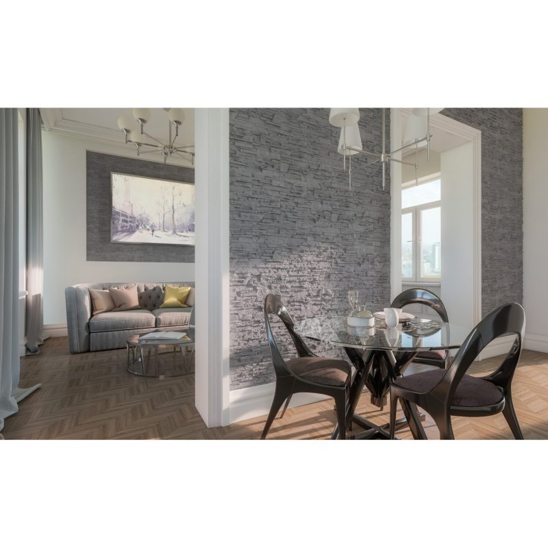 Piatra decorativa din gips tip placa Stegu Antalya 2 0.45 mp cutie - imagine 3