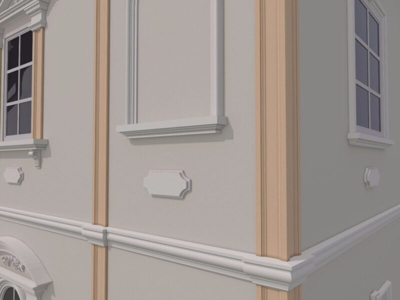 Pilastru decorativ FP501-150 150x2000x50 mm