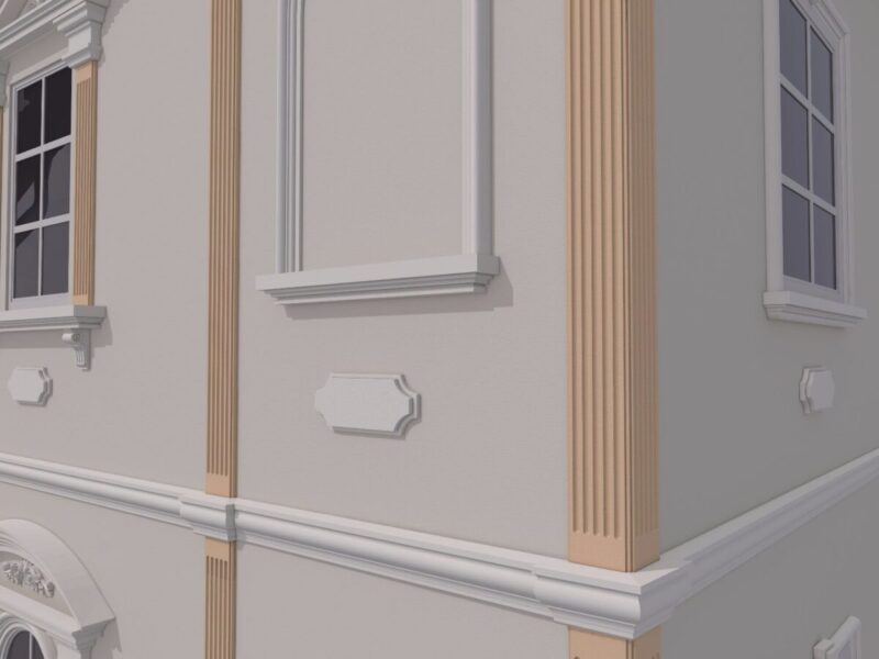 Pilastru decorativ FP503 2000x50 mm - imagine 3