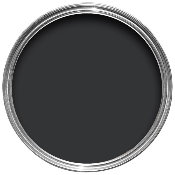 Vopsea neagra mata 7 la suta luciu pentru interior Farrow and Ball Mostra Pitch Black No. 256 100 ml