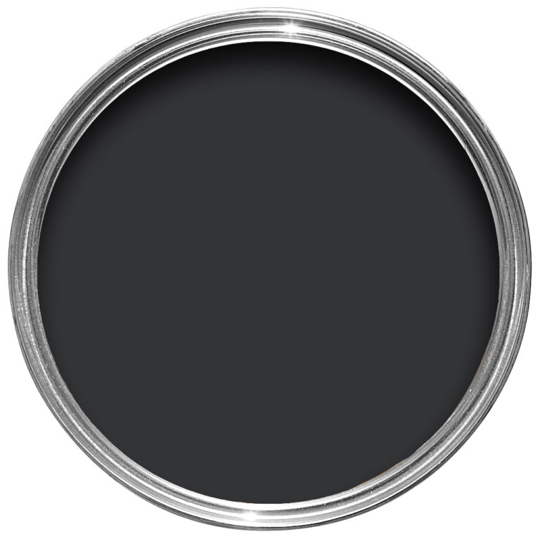 Vopsea neagra mata 7 la suta luciu pentru interior Farrow and Ball Mostra Pitch Black No. 256 100 ml