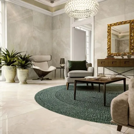 Placă Ceramică Crem Onici Onice Avorio Lucido 60x120cm 10 mm Casalgrande 11460306