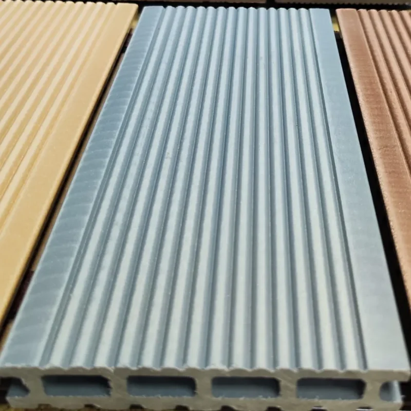 Placa deck terasa wpc gri deschis RFC SILVERDECK RFC 145X26X3000 mm