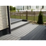 Placa deck terasa wpc gri deschis RFC SILVERDECK RFC 145X26X3000 mm