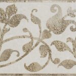 Placa decorativa Bej Marazzi Stream Beige Decoro Reverse 20×50 cm M15P