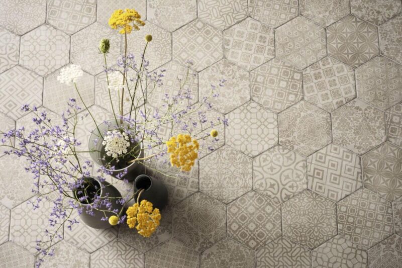 Placa decorativa Bej Marazzi Stream Ivory Decoro Match 20x50 cm M0XW - imagine 3